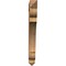 Ekena Millwork Olympic Arts & Crafts Rough Sawn Bracket, Western Red Cedar, 4"W x 38"D x 38"H BKT04X38X38OLY03RWR - alternate 4